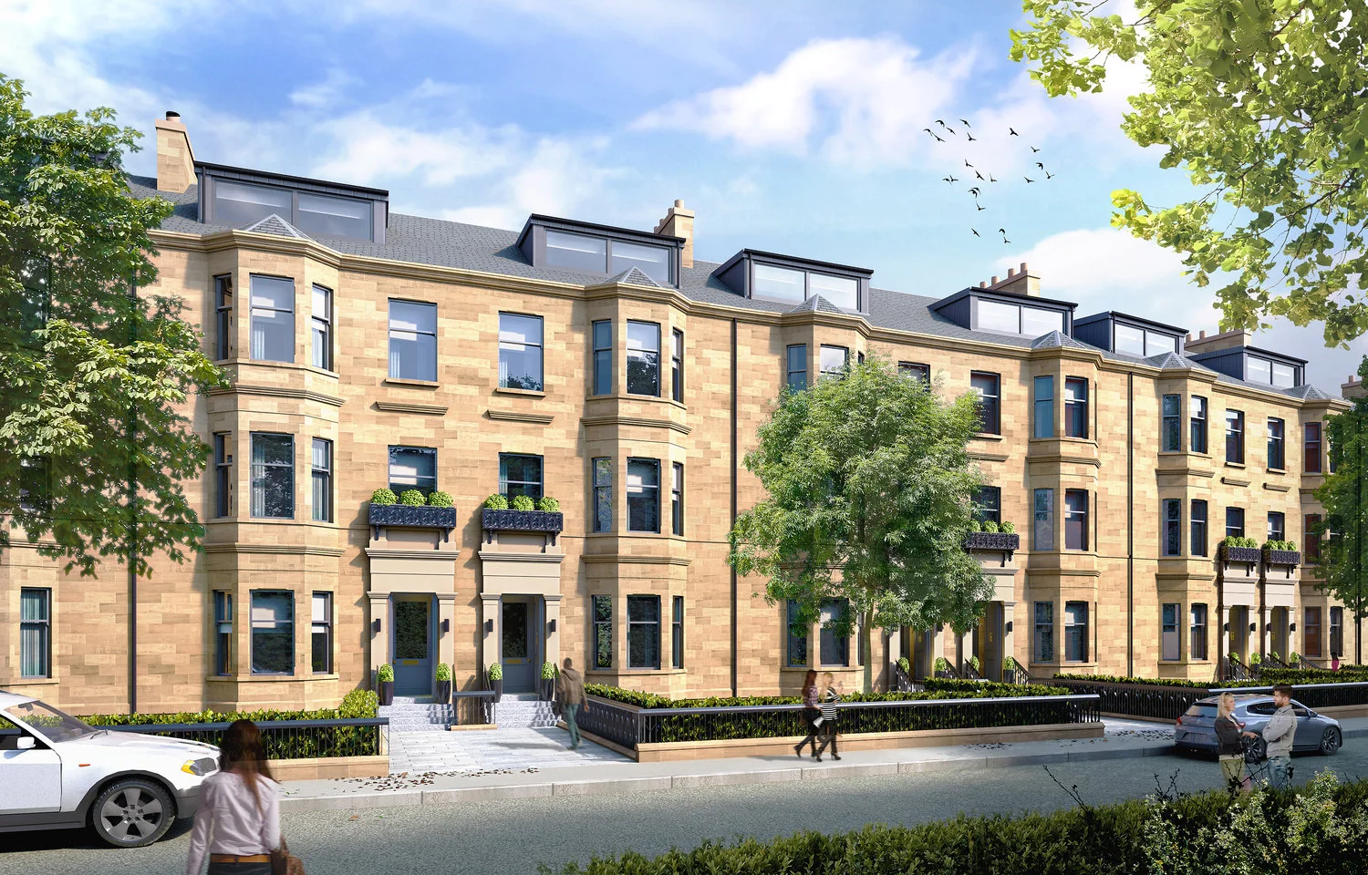 Planning approval for 21 luxury flats