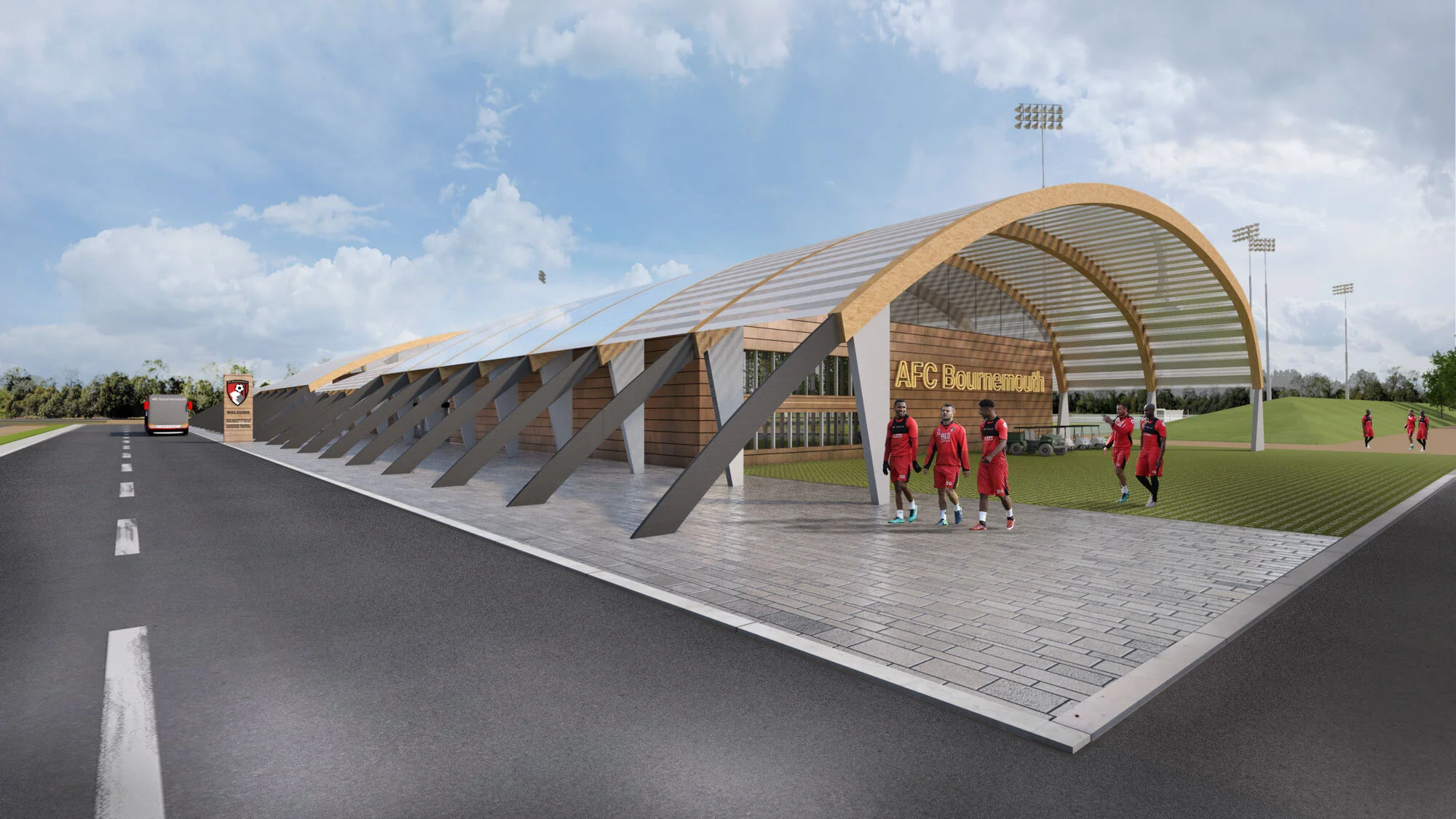 AFC Bournemouth Training Centre — Holmes Miller Architectural Practice