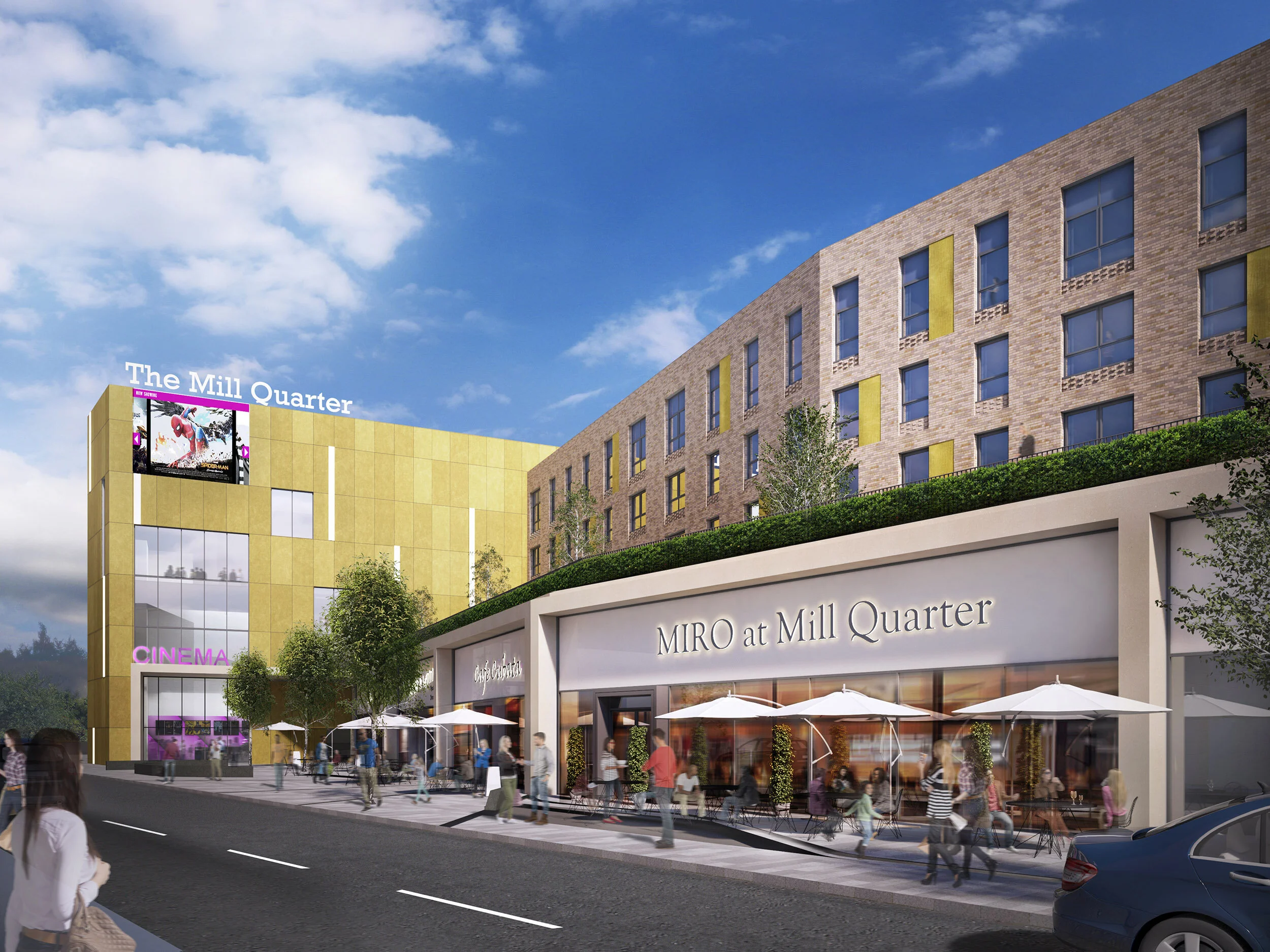 Mill Quarter Development — Holmes Miller Architectural Practice