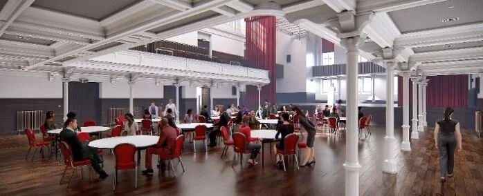 Animation of Paisley Town Hall transformation