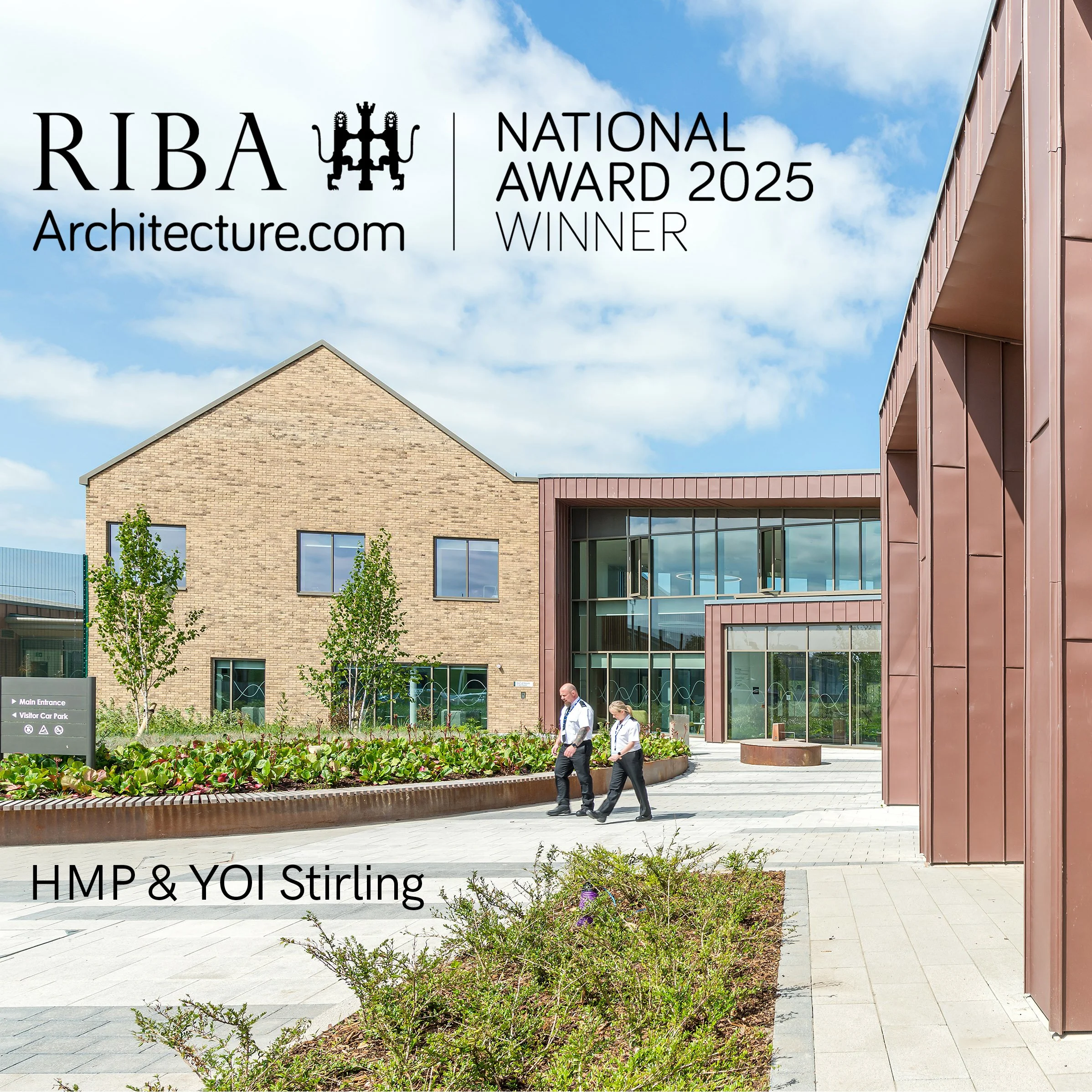 HMP &amp; YOI Stirling wins RIBA National Award