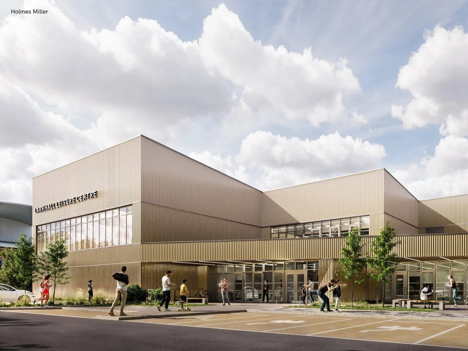 Planning Submitted for New Larkhall Leisure Centre