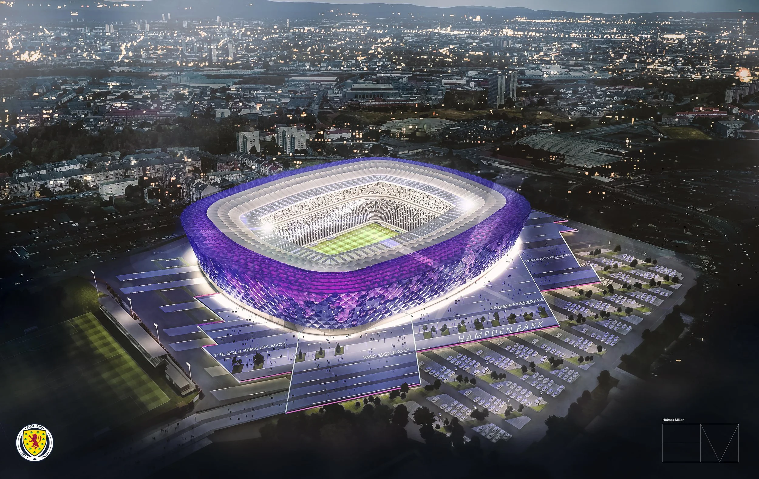 Hampden Park Stadium Holmes Miller Architectural Practice Hampden Park Stadium Holmes Miller Architectural Practice