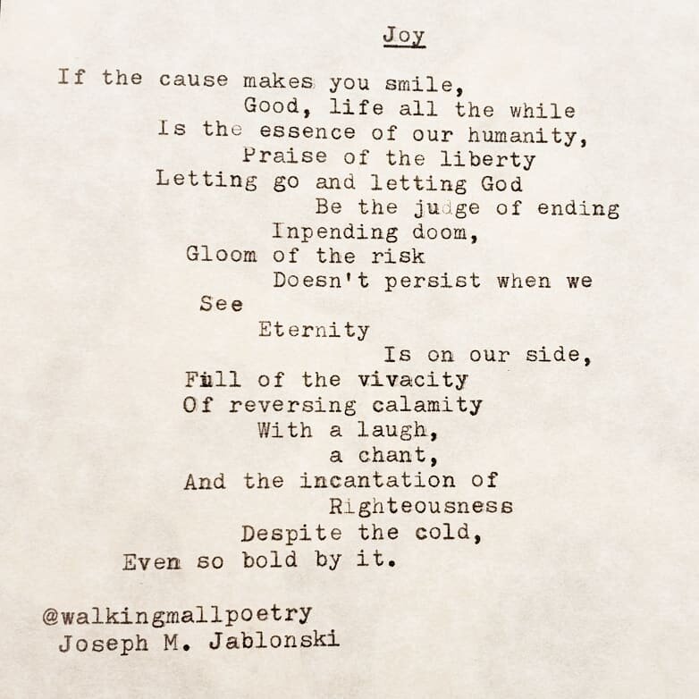 Poetry Gallery — With Ink: Typewriter Poetry