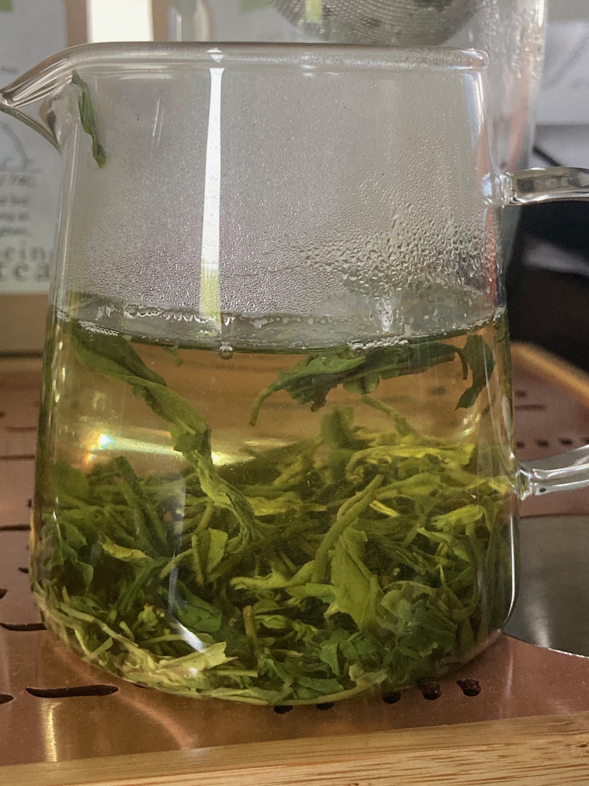 Beautiful green tea from Japan.