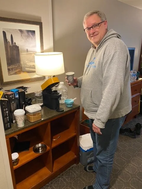 Coffee station - priorities!
