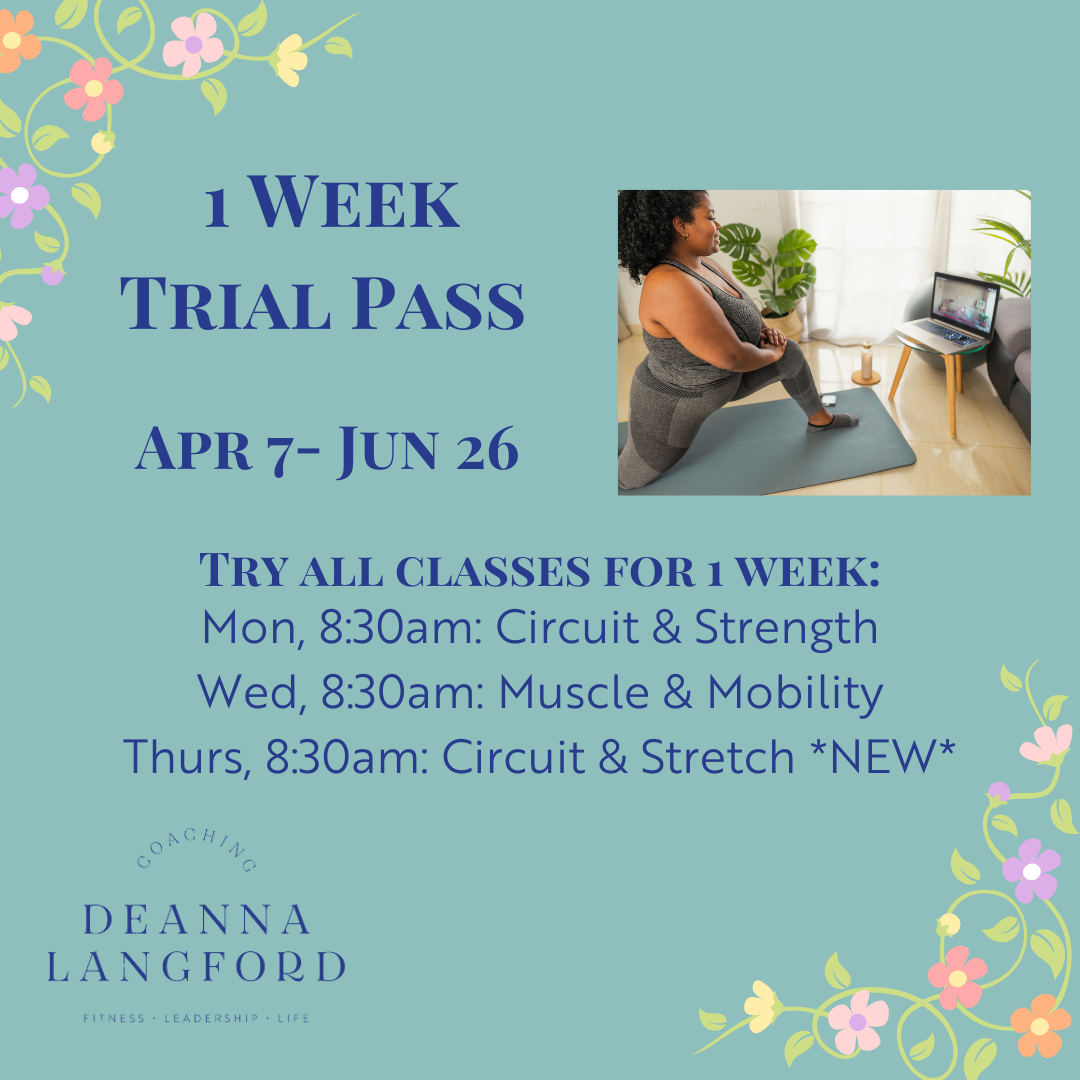 1 Week Trial Pass (8:30 am classes)