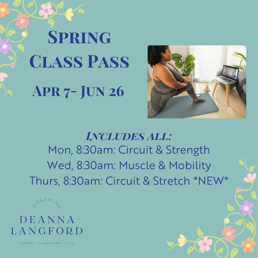 Spring Class Pass (8:30am classes)