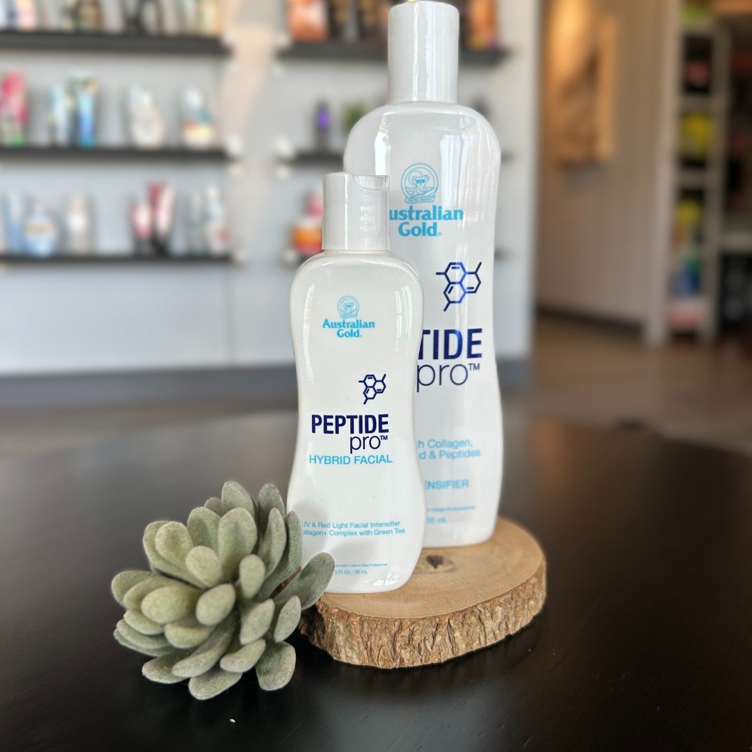 Glow like never before ✨ Australian Gold's Peptide Pro is your new secret weapon for deep, dark color and skin-loving hydration. Powered by peptides for firmer, radiant skin&mdash;this tan works harder. 💪🌞 #PeptidePro #AustralianGold #NextLevelGlow
