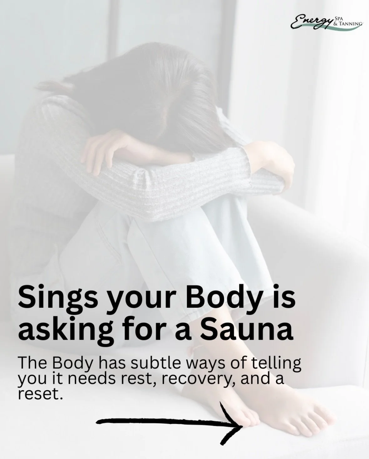 When your mind feels heavy and your body feels drained, it&rsquo;s not weakness &mdash; it&rsquo;s a signal.

Sometimes the most productive thing you can do is pause, breathe, and let the heat melt the stress away.

Reset your body.
Quiet your mind.
