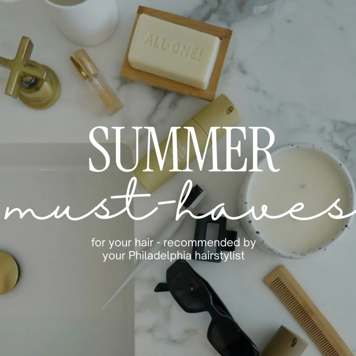 Summer hair usually needs different products than the rest of the year.

Between humidity, sun exposure, pool water, heat styling, and visits to the shore, this is the season where hydration and protection matter most.

These are some of the Kevin Mu