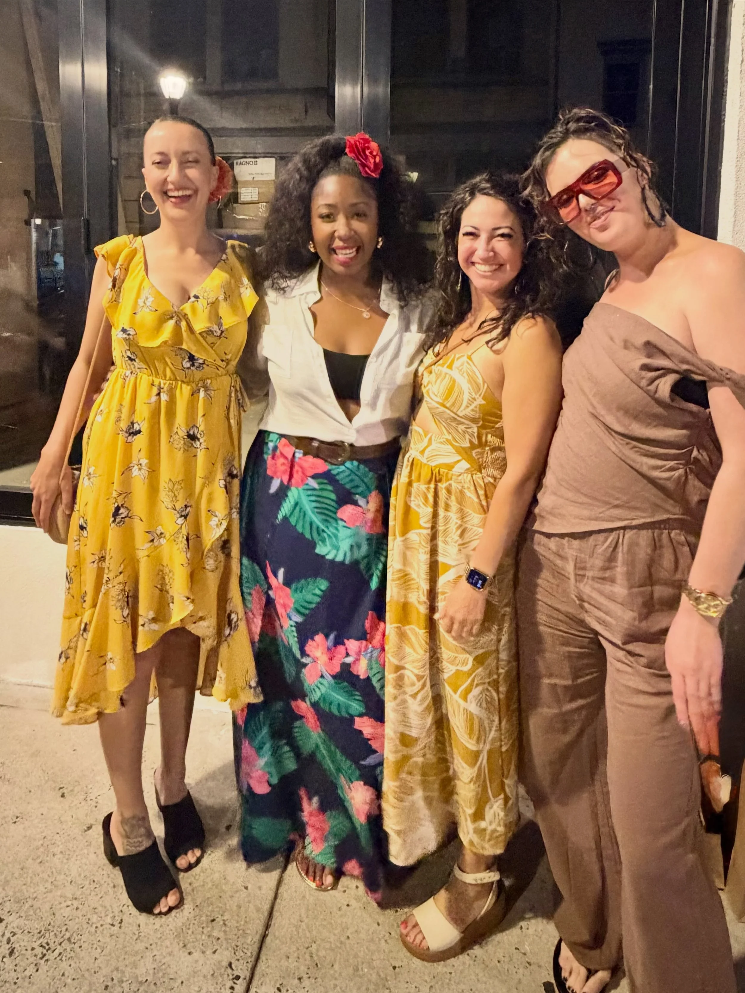 The gang goes to Havana 
8/22/26
Location: Bolo Restaurant 
Theme: Havana Nights ✨ 

*Unfortunately Ryan wasn&rsquo;t able to make this one.