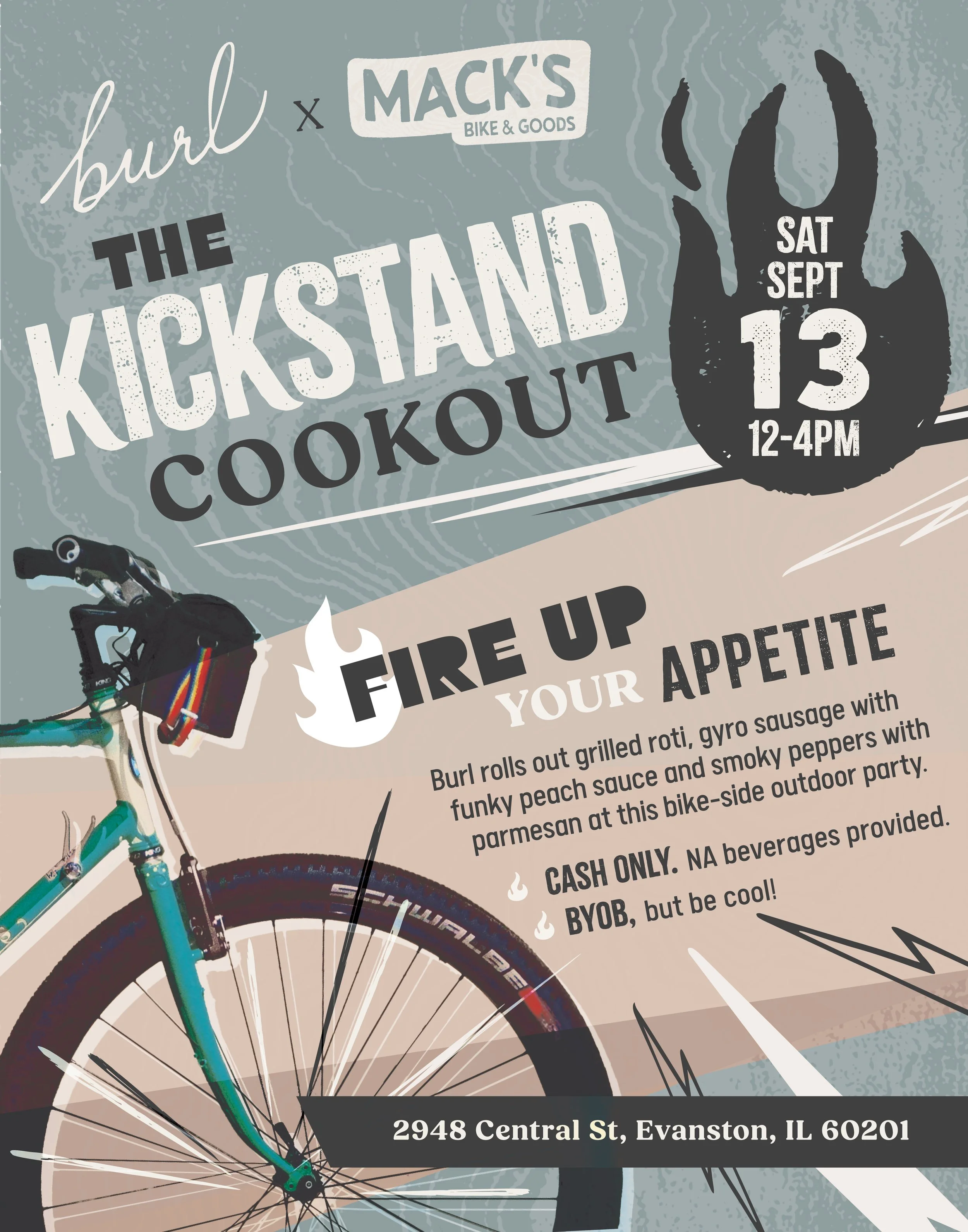 Mack's x Burl Kickstand Cookout