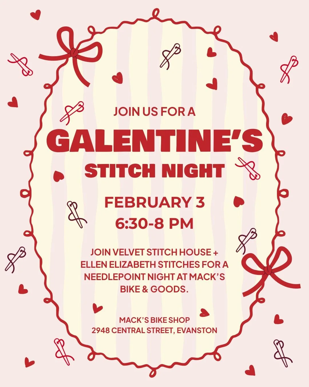 Galentine's Stitch Night