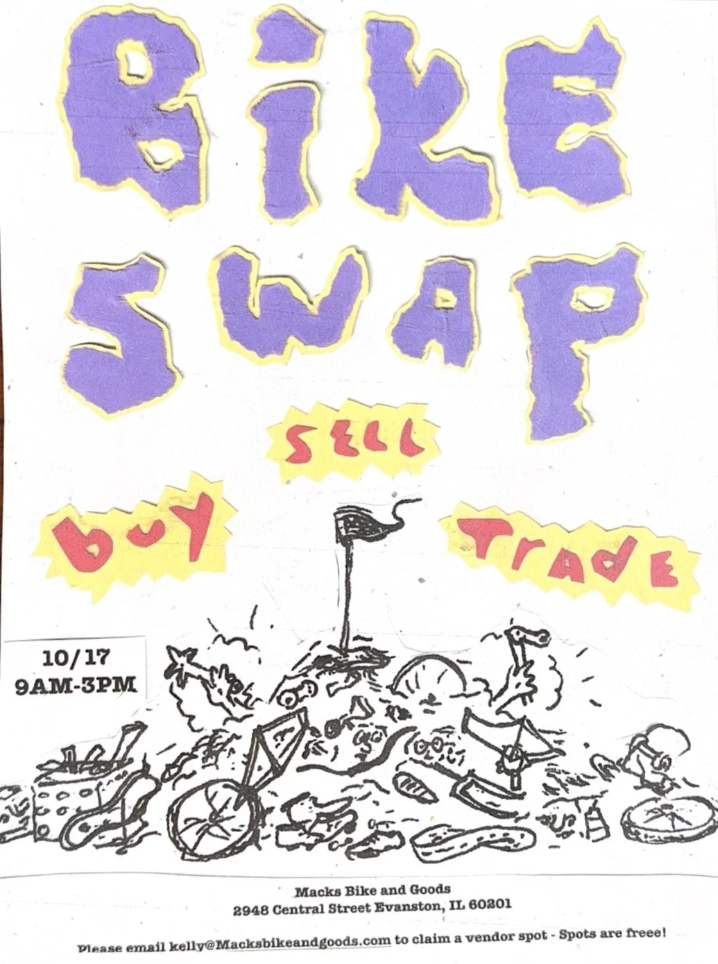SAVE THE DATE - BIKE MARKET/SWAP! 
