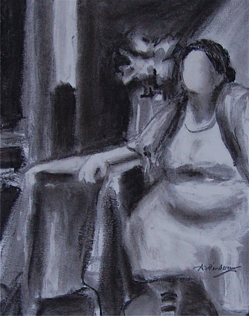 Woman at Table I