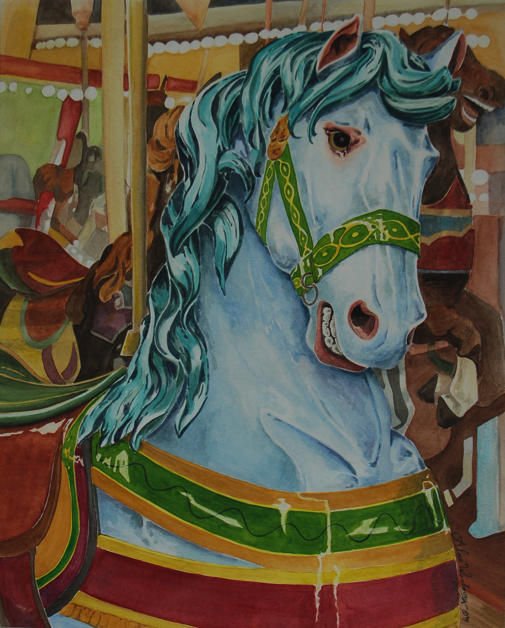 Asbury Park Carousel Horse II