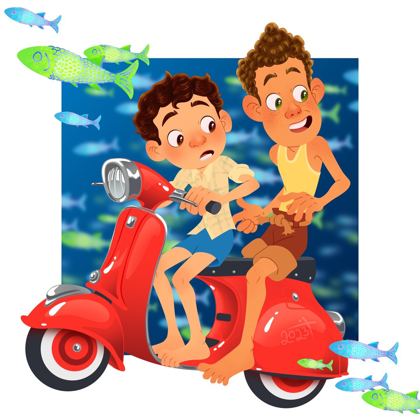 So have been thinking about #mermay... Does Luca count..? It does in my heart, so count it shall!

If you have not seen the film, I strongly recommend that you get on it - it's one of those that you'll want to live in; large summer vibe. 

🌊🌤🍝🛵

