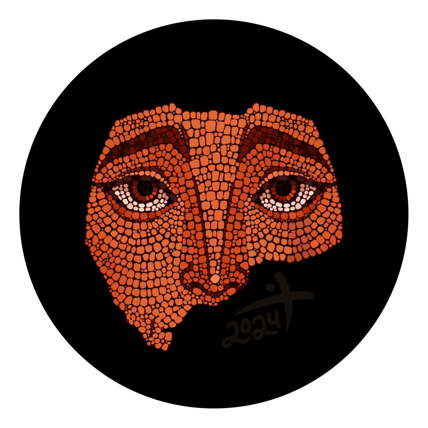 So does anyone else have this toxic trait of finishing one singular bit of art and then being hit with a wave of absurdly complex ideas - h a h a h a &hellip;?? (WIP)

#art #digitalart #illustration #mosaic