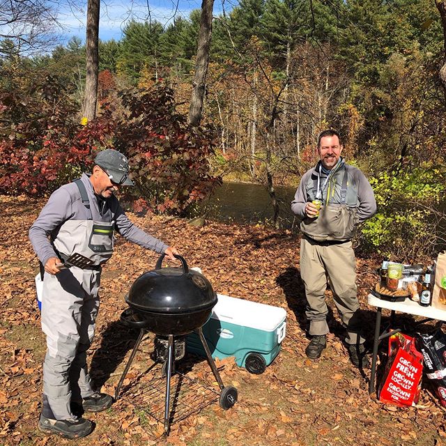Our trip to the Housatonic was great! The fishing was superb and we lucked out with the weather. The bbq wasn’t half bad either. Get out there!