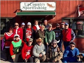 Despite the weather forecast, we’re fishing tomorrow! Bring your ugly sweaters and your raincoats to the Farmington. Use the link in our bio for more info.