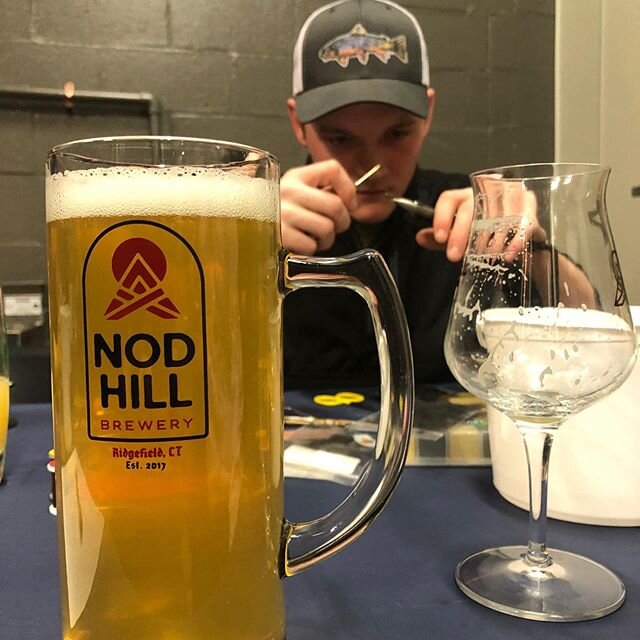 Awesome time tonight tying flies and spinning yarns. A special thanks to our host @nodhillbrewery and to @finleyflyfishing for organizing. Can’t wait for the next one!