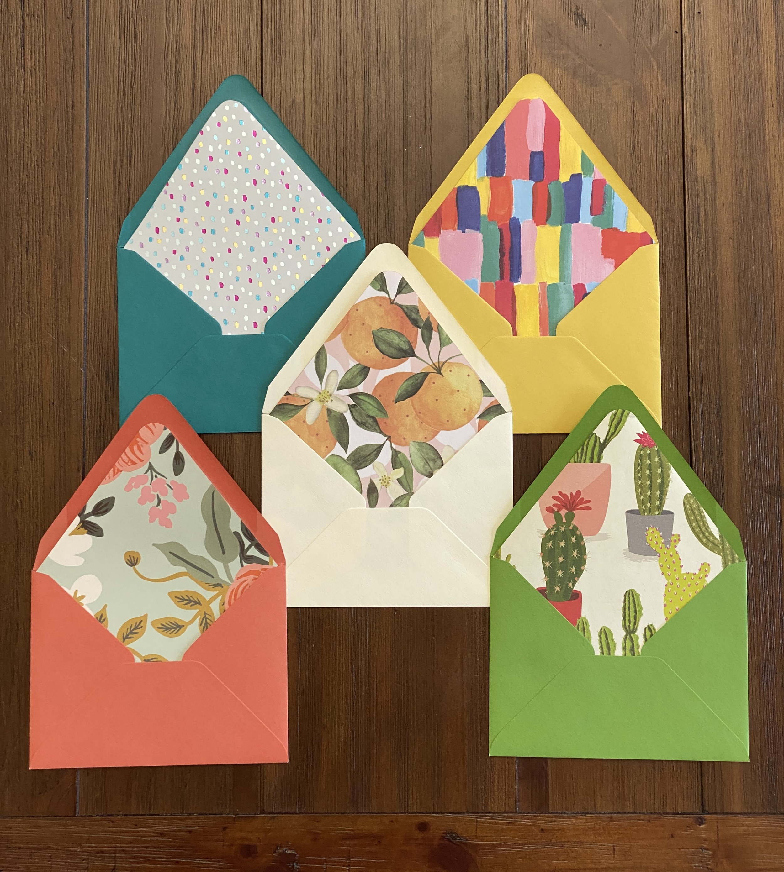 Send a note to your aunt or cousin! 