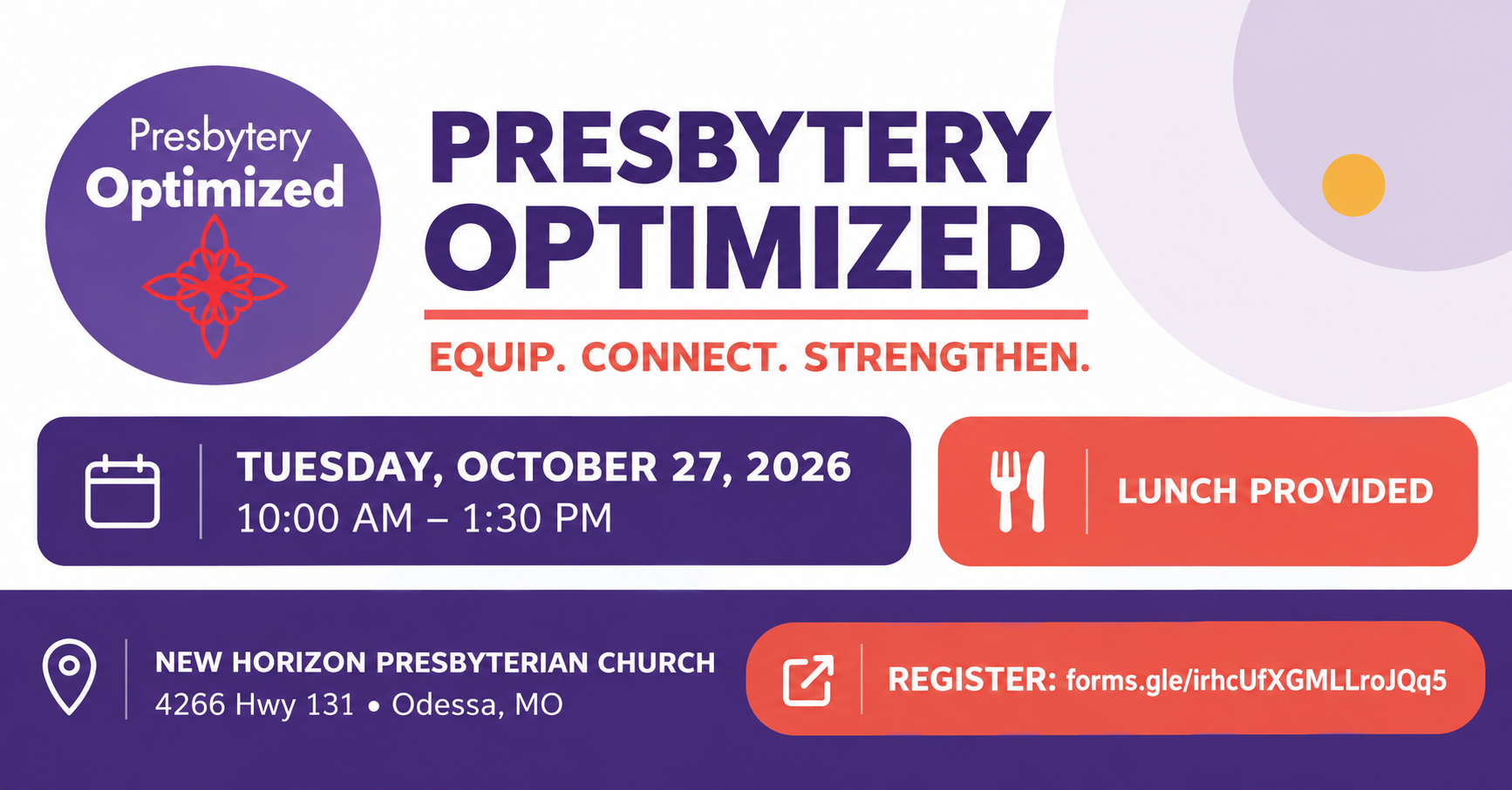 Presbytery Optimized @ New Horizon Presbyterian