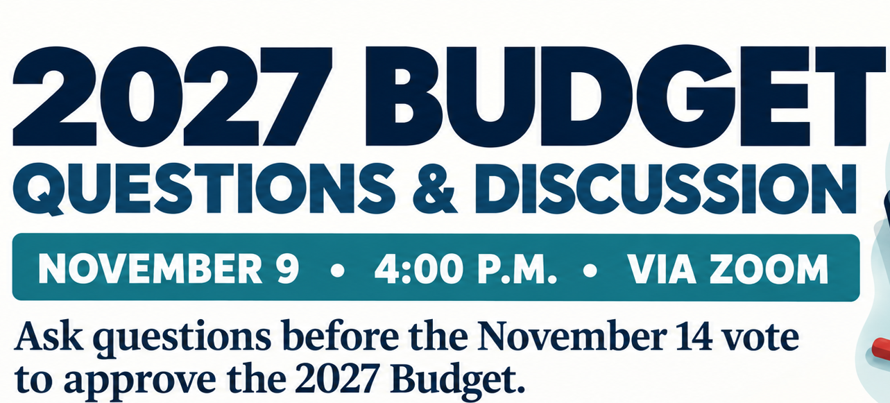 2027 Budget Questions and Discussion