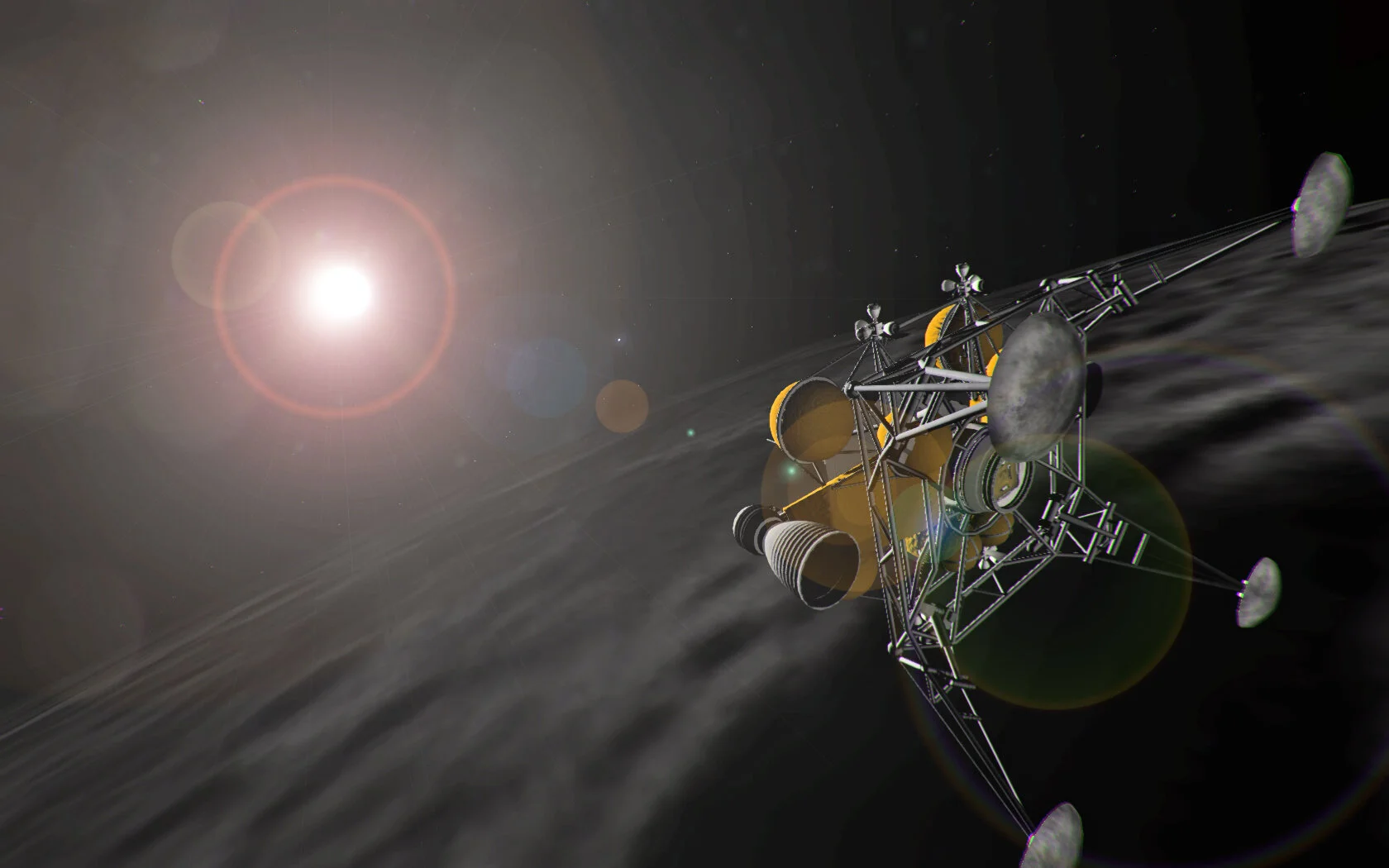 Lander in lunar orbit-flare1.jpg