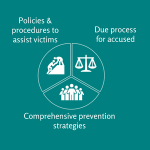 Reducing sexual and intimate partner violence and harassment in our education system: high schools and colleges are uniquely positioned to facilitate cultural change.