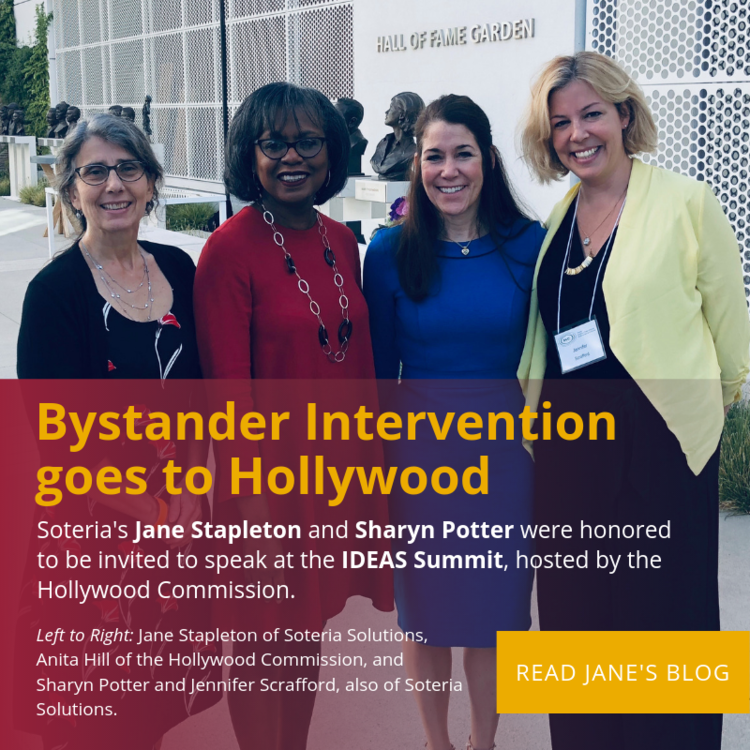 Bystander Intervention Goes to Hollywood