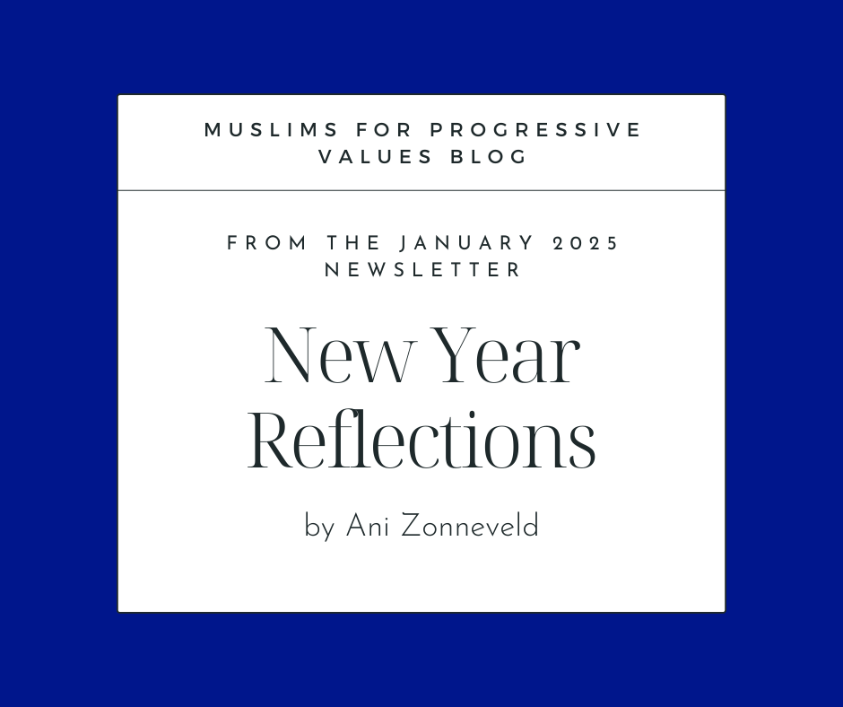 New Year Reflections