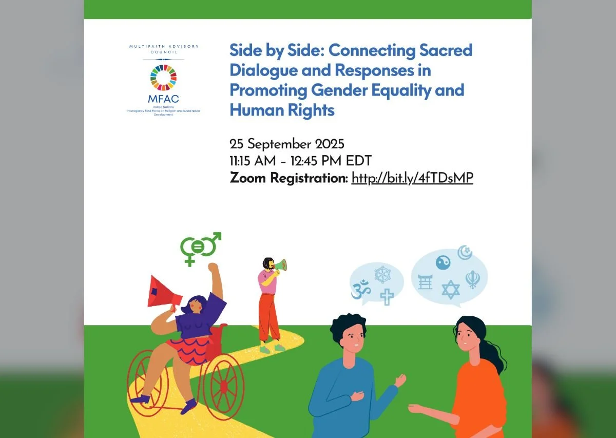 Side by Side: Connecting Sacred Dialogue and Responses in Promoting Gender Equality and Human Rights