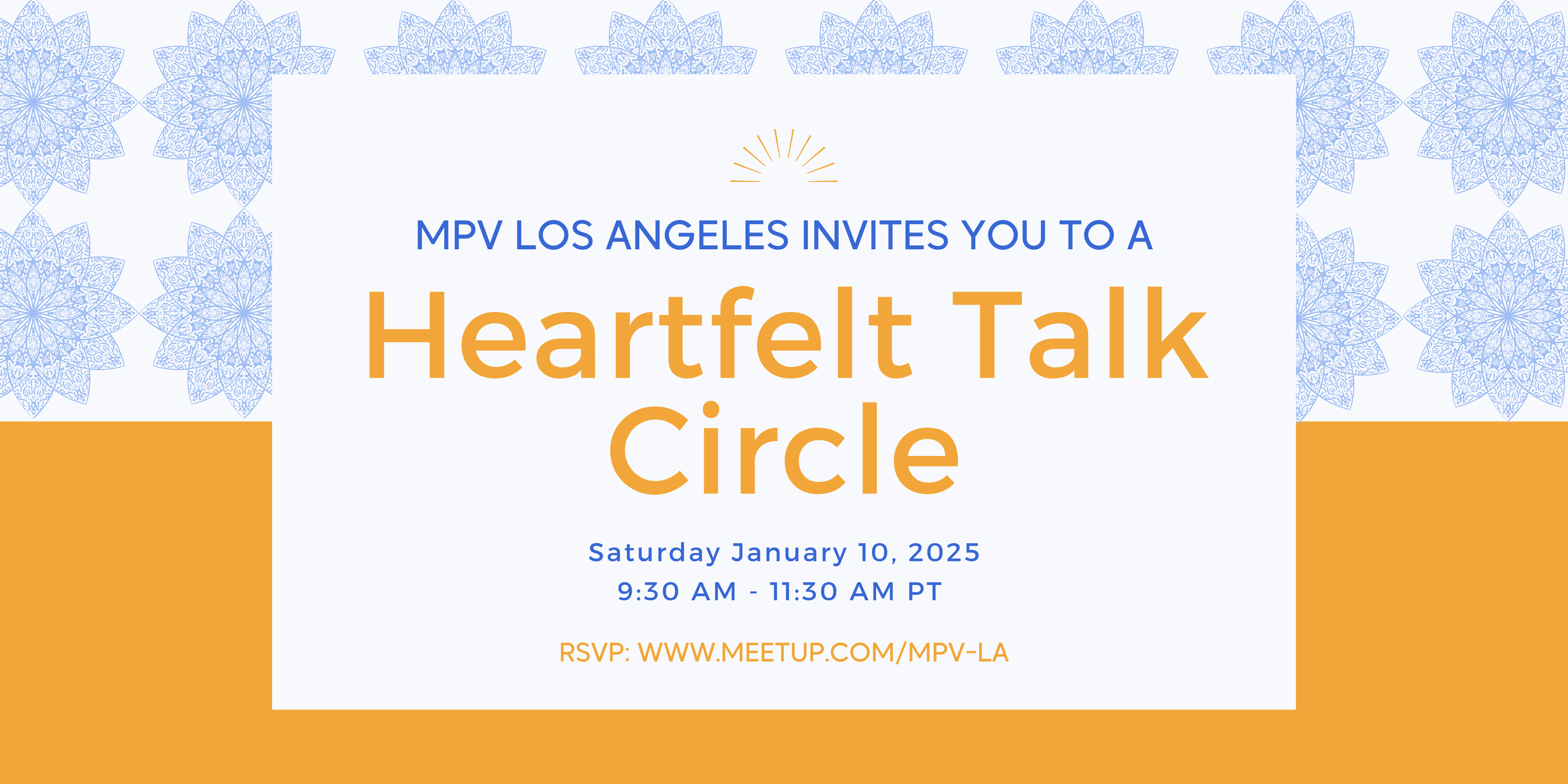 MPV Los Angeles - Heartfelt Talk Cirlce