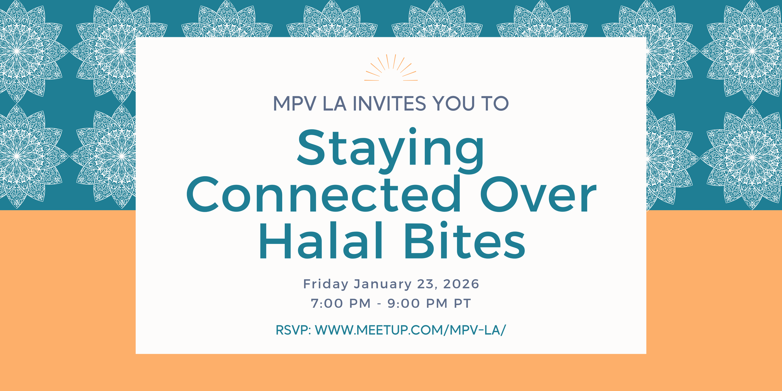 MPV LA - Staying Connected Over Halal Bites