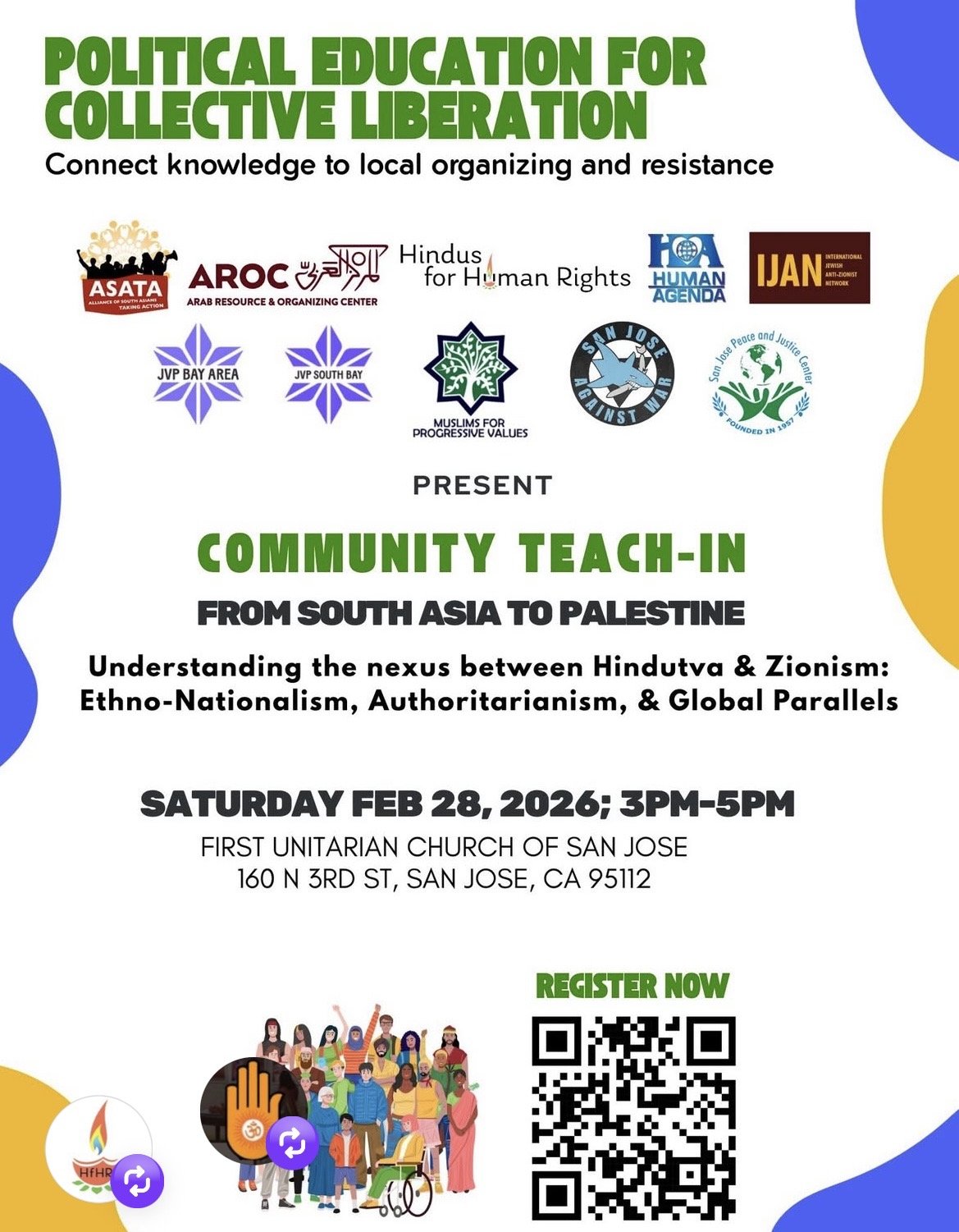 MPV San Francisco - Community Teach-In about Hindutva and Zionism 