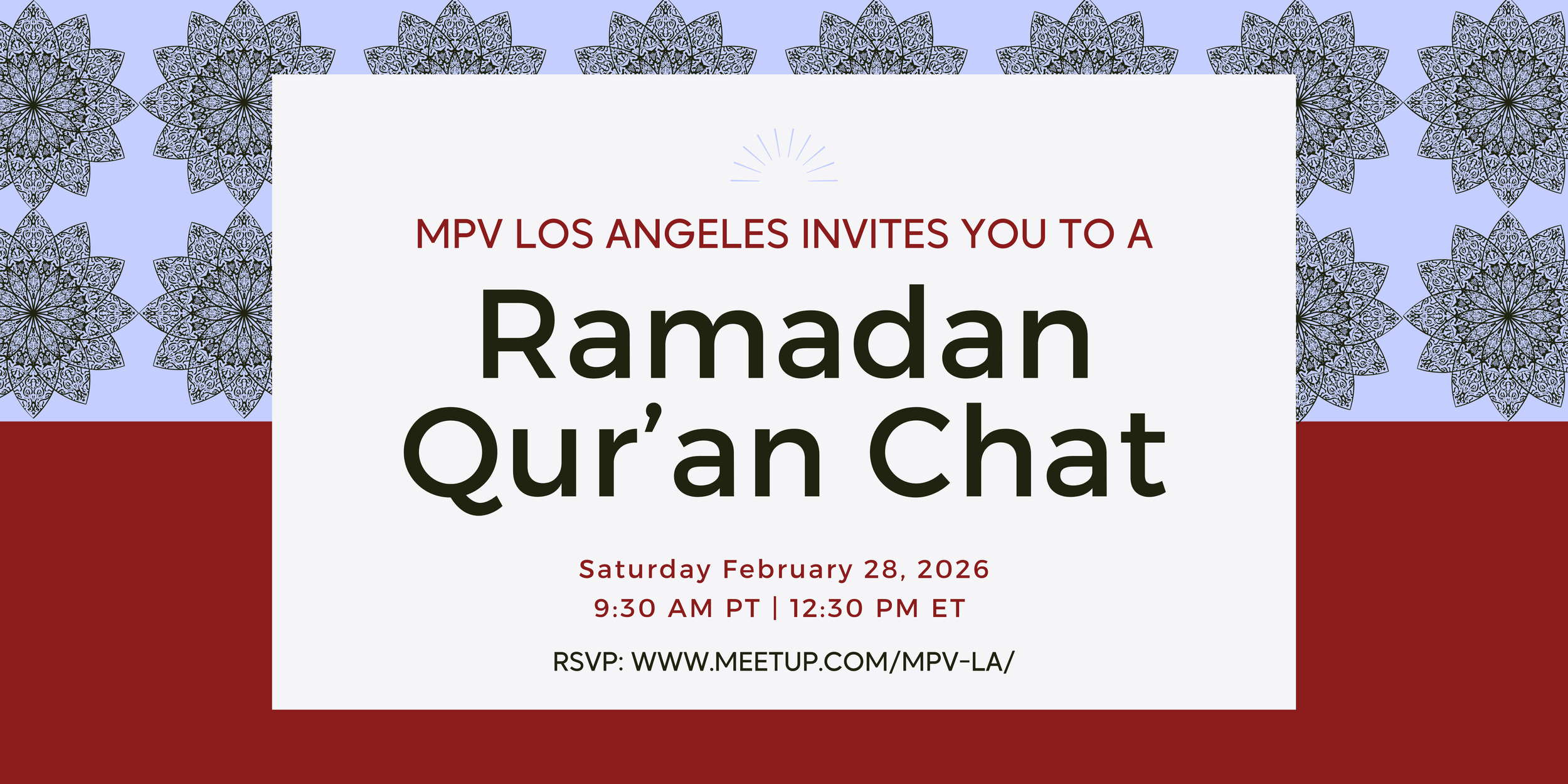 MPV Los Angeles - Ramadan Qur'an Chat