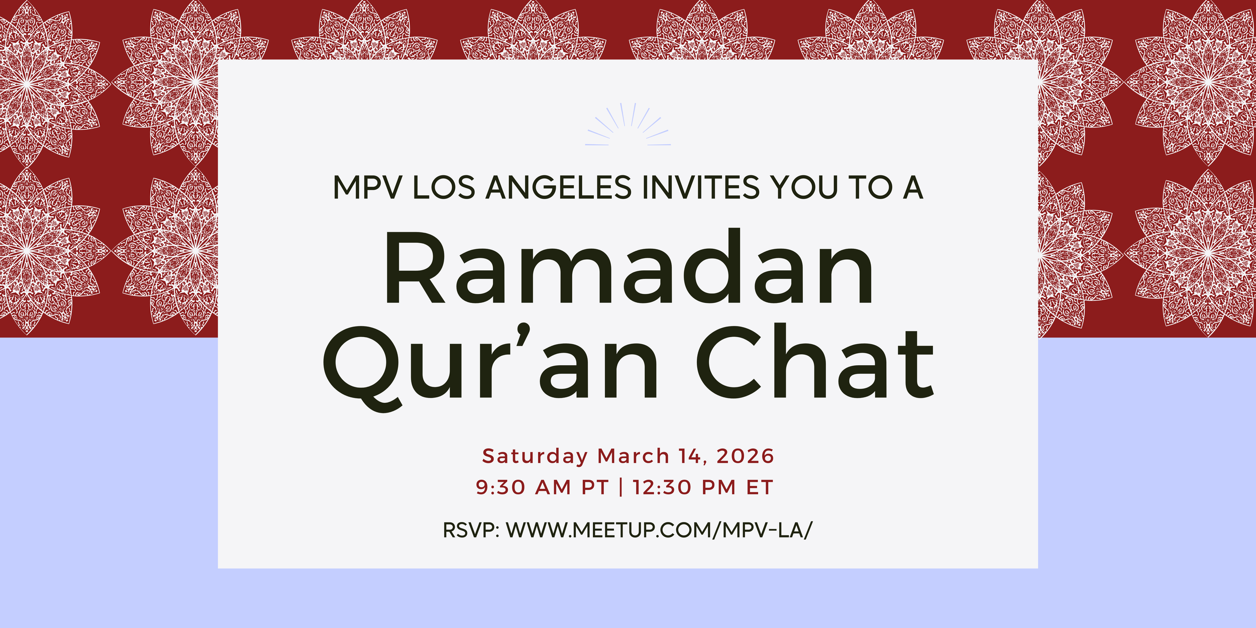 MPV Los Angeles - Ramadan Qur'an Chat