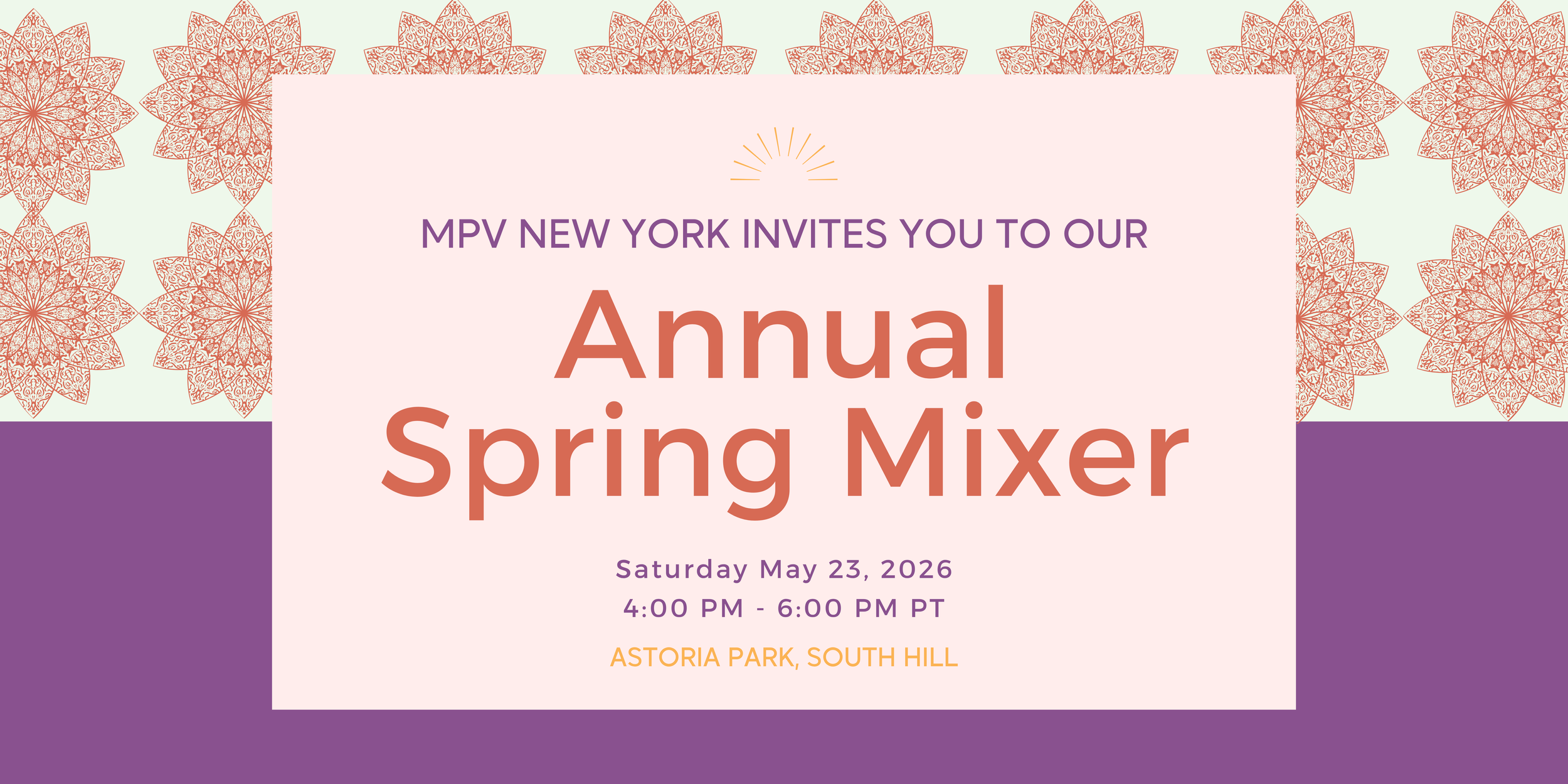 MPV New York: Annual Spring Mixer