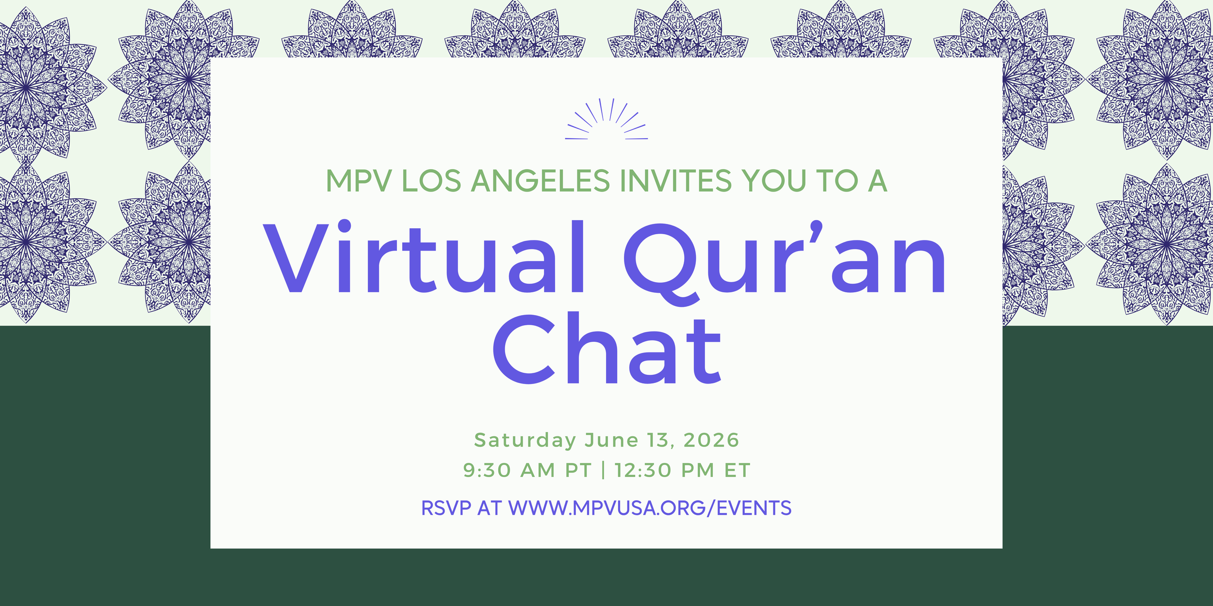MPV Los Angeles: Virtual Qur'an Chat