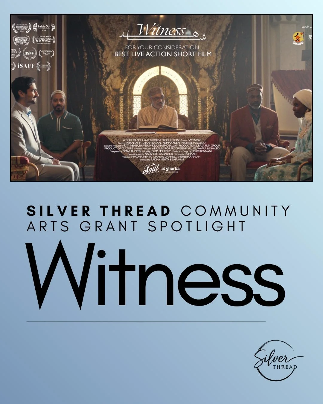 ✨ Introducing our new series spotlighting recipients of the Community Arts Grant, which supports the development, creation, and promotion of short films, documentaries, and theatre productions that address pressing social issues experienced by the Mu
