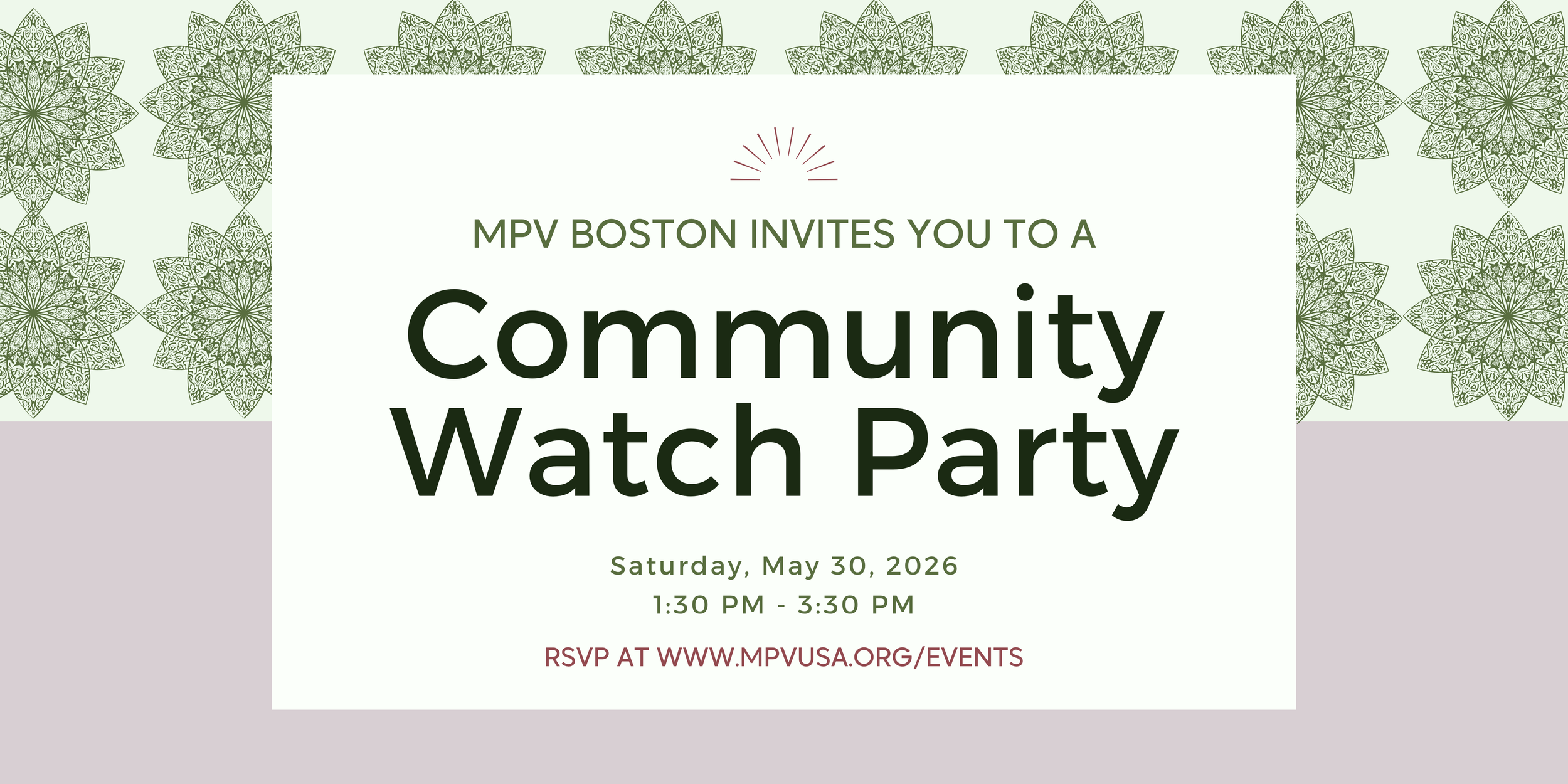 MPV Boston - May 2026 Watch Party