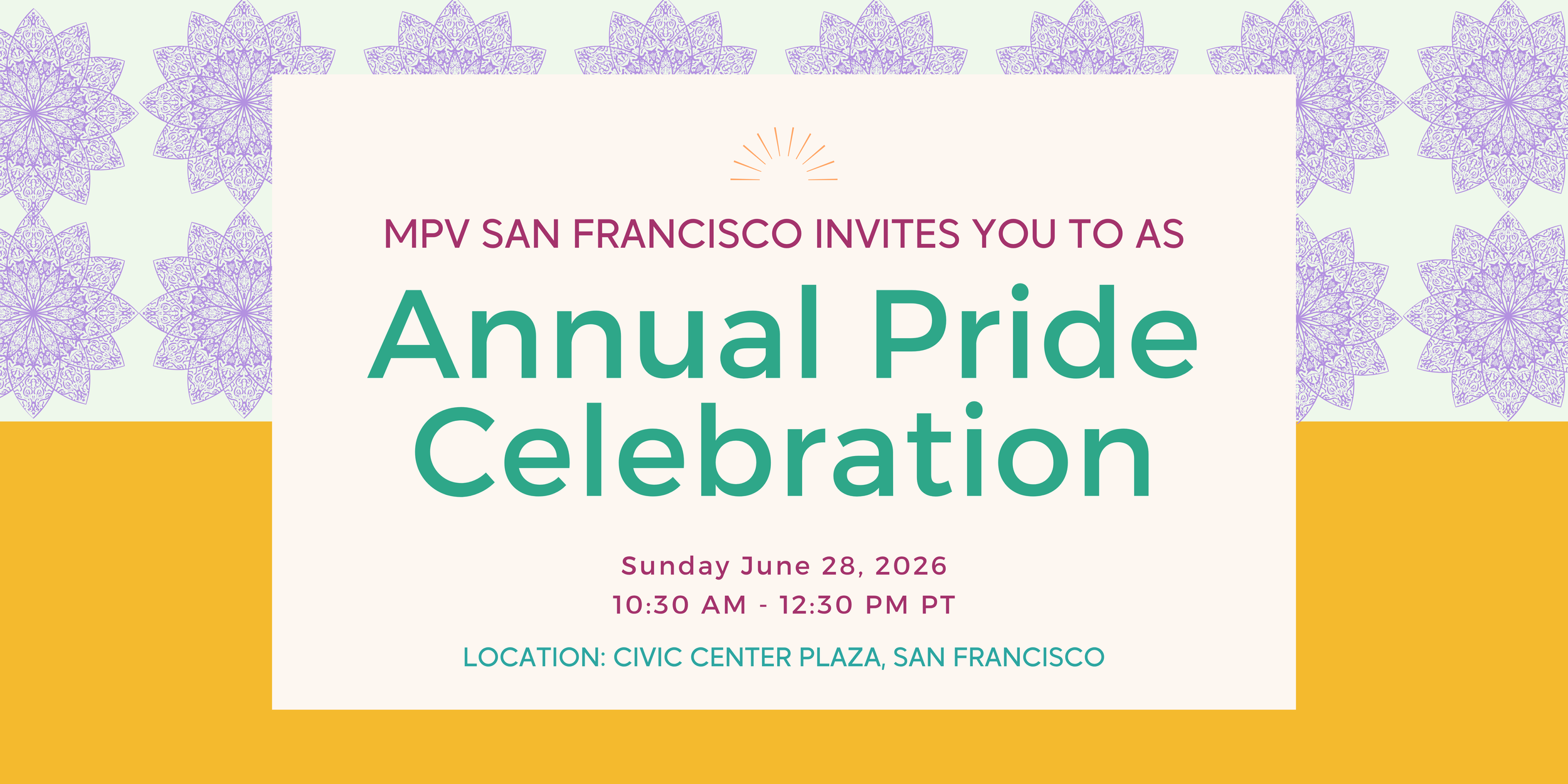 MPV San Francisco - Annual Pride Celebration