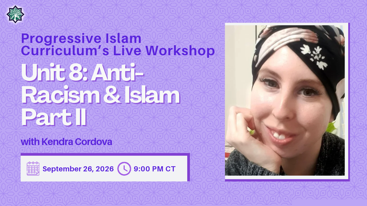 Anti-Racism and Islam Workshop - Part 2 
