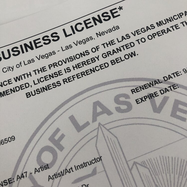 It’s official! Once again a licensed business owner!