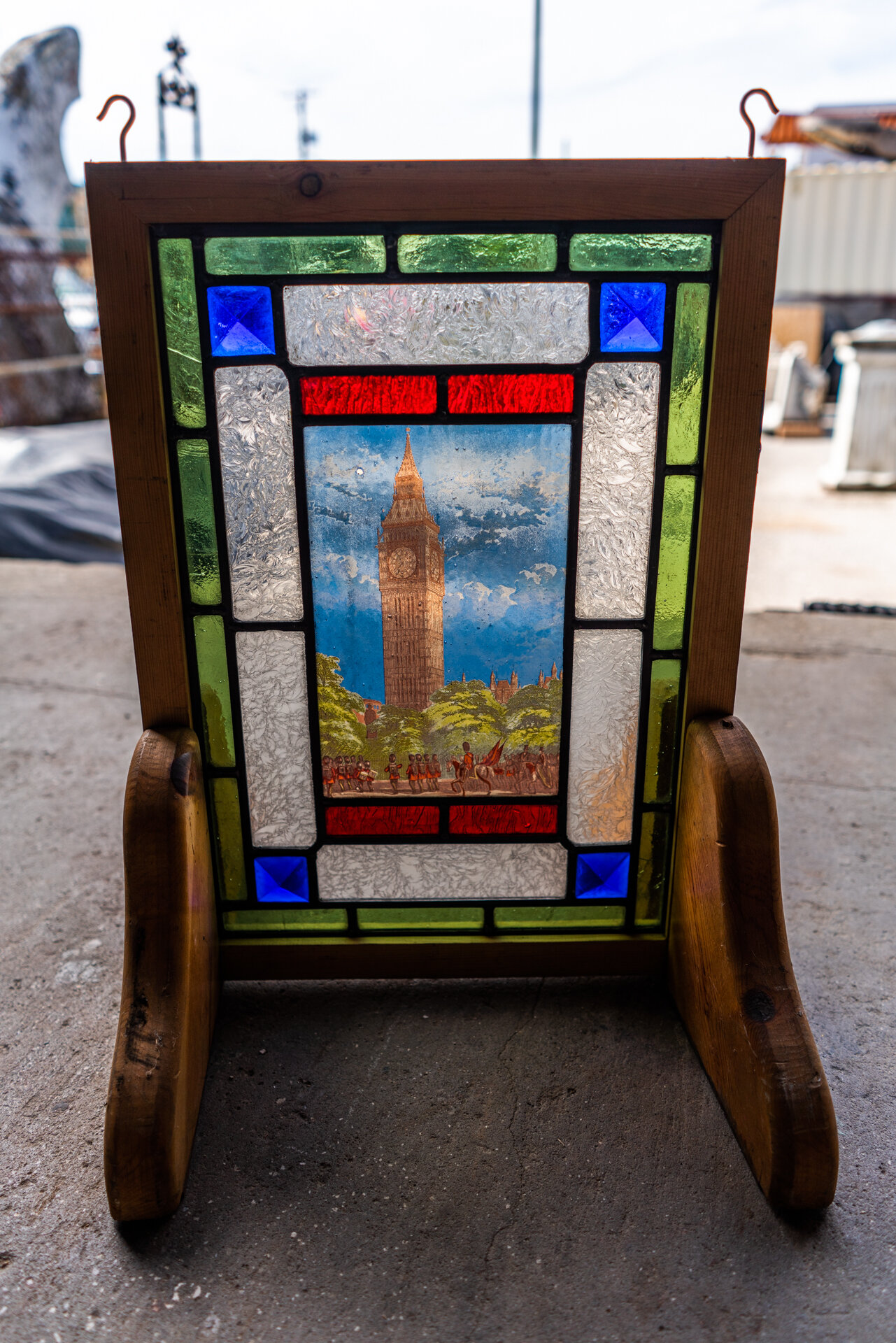 Big Ben Stained Glass Window (size 1)