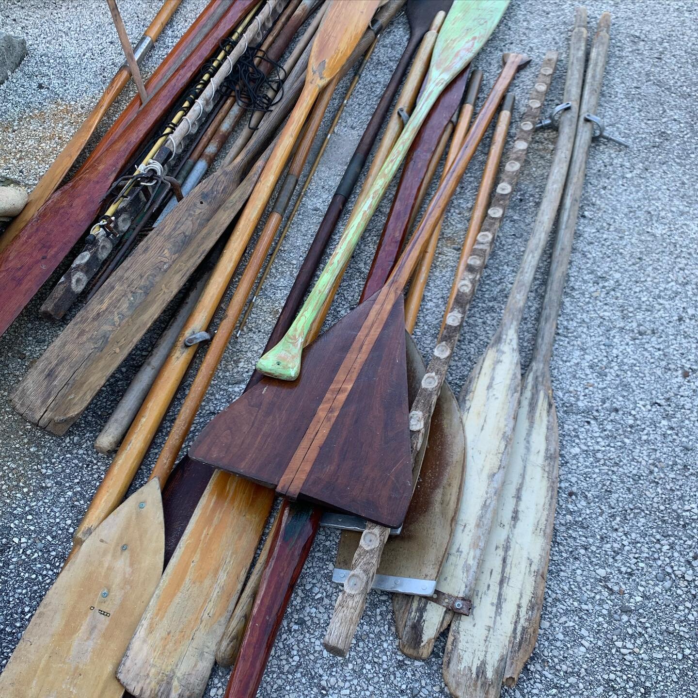 Oars, whale bones, propellers oh my.  Come check us out this Sat 9-5
#vintage #antiques #shoptampa #tampa #visittampa