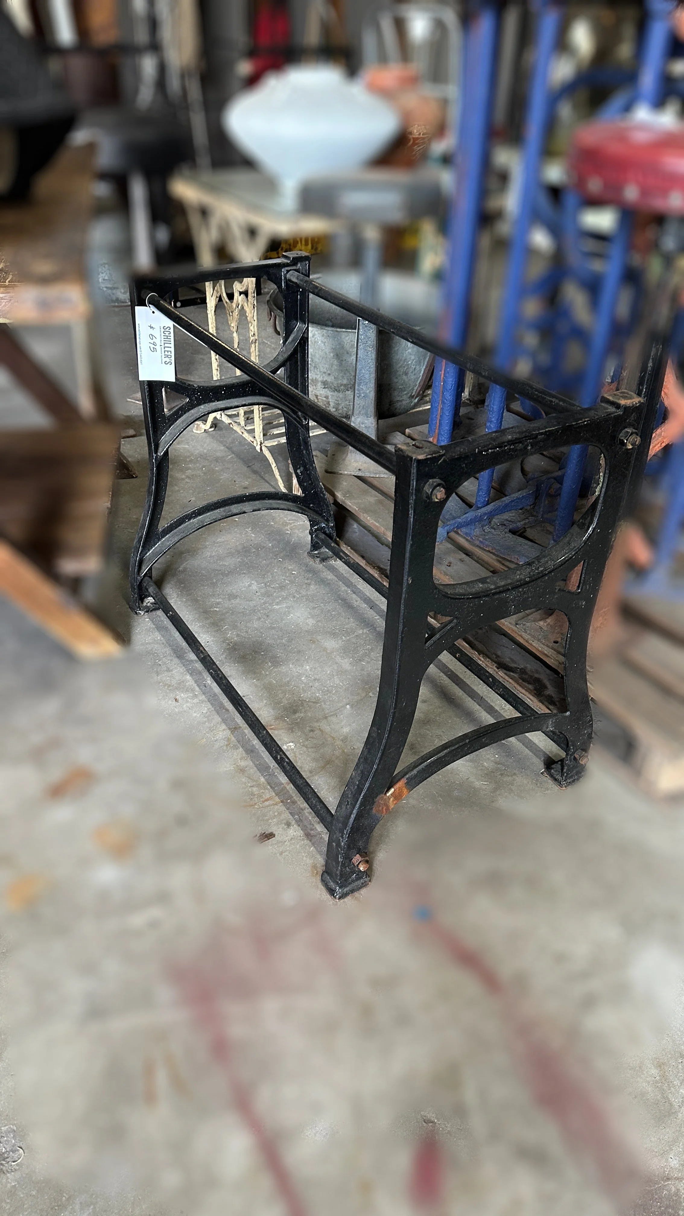 Cast Iron Industrial Table Base