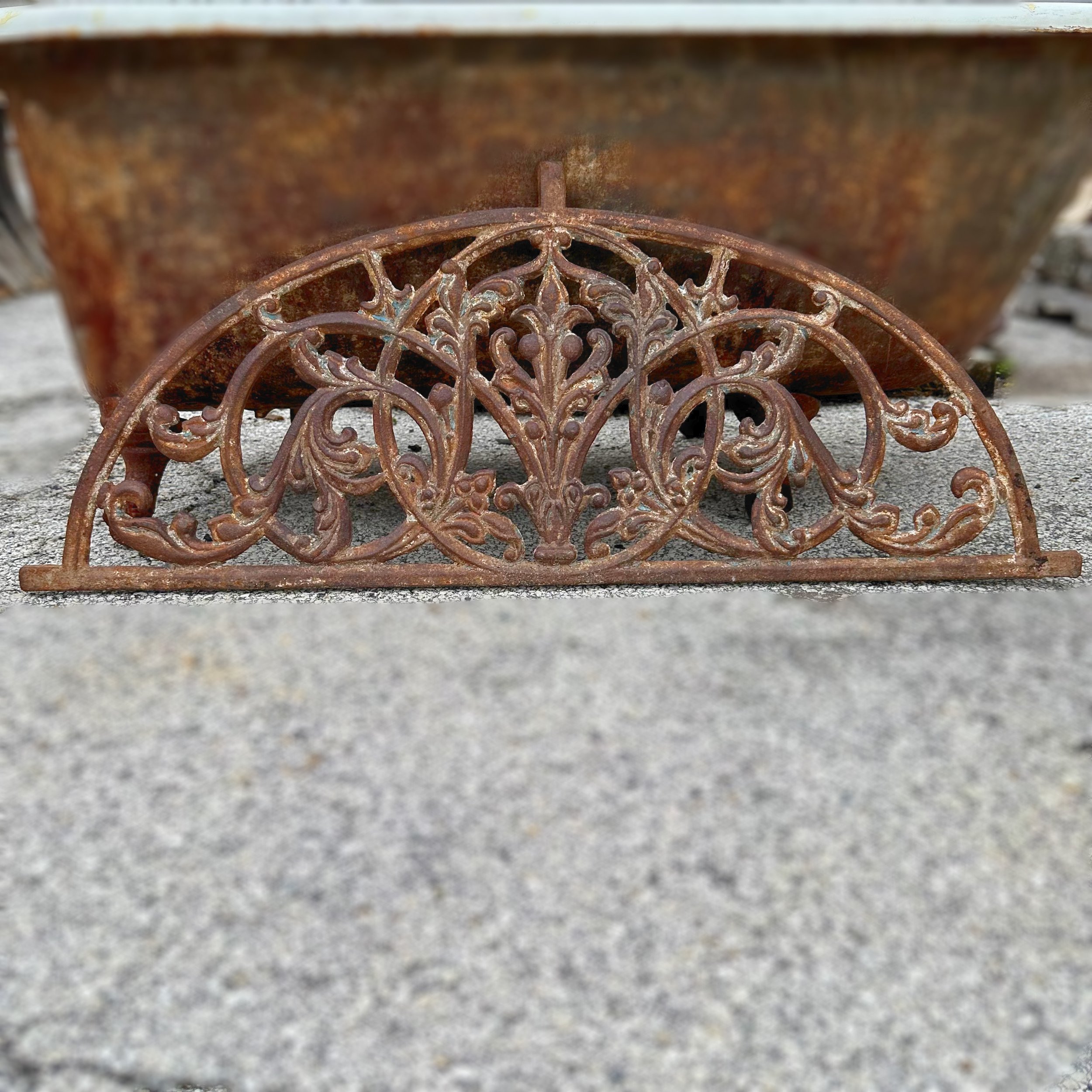 Antique Iron Demi-Lune
